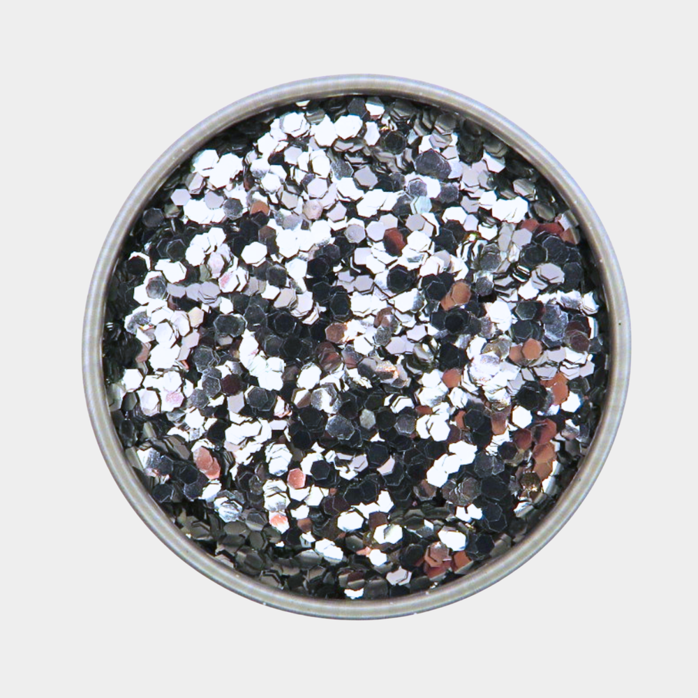 Silver Chunky Eco Glitter Luminosity Glitter