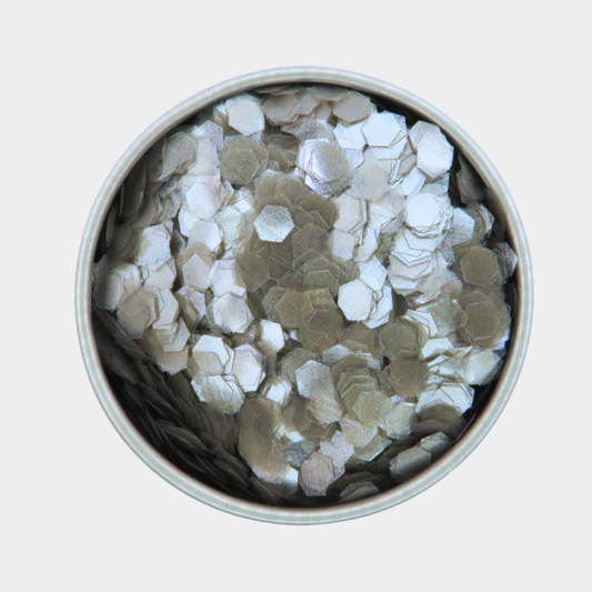 Silver Mist Super Chunky Eco Glitter Luminosity Glitter