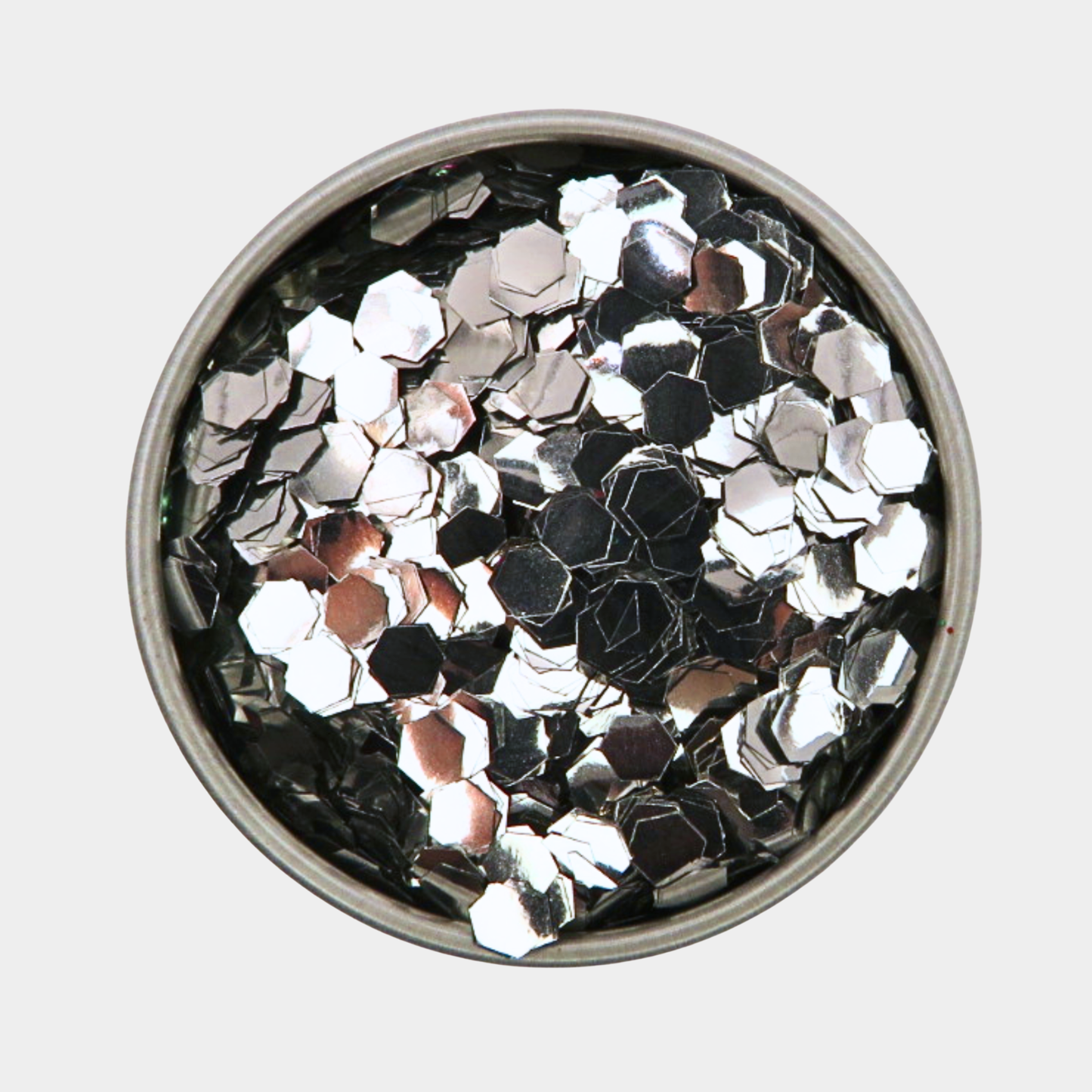 Silver Super Chunky Eco Glitter Luminosity Glitter