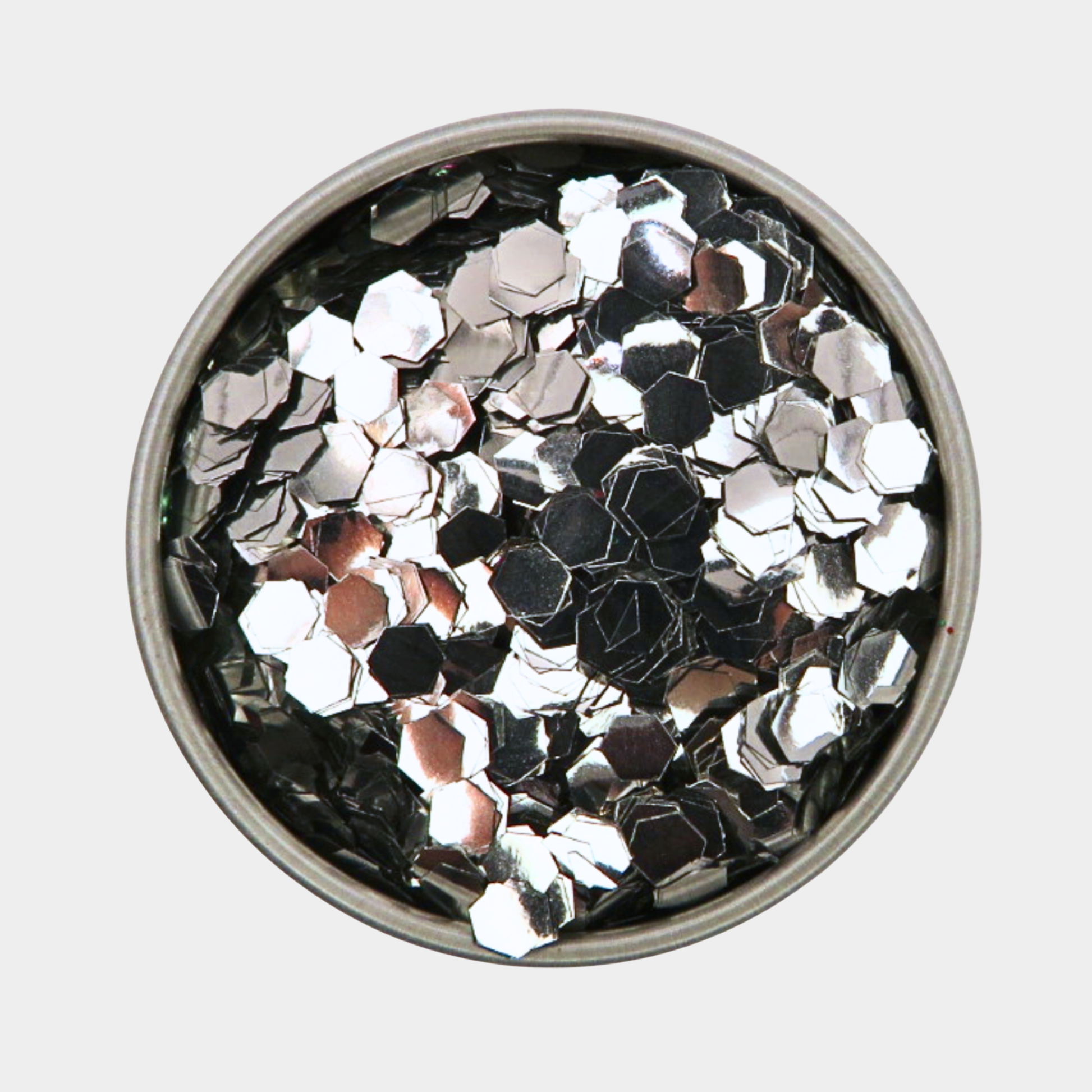 Silver Super Chunky Eco Glitter Luminosity Glitter