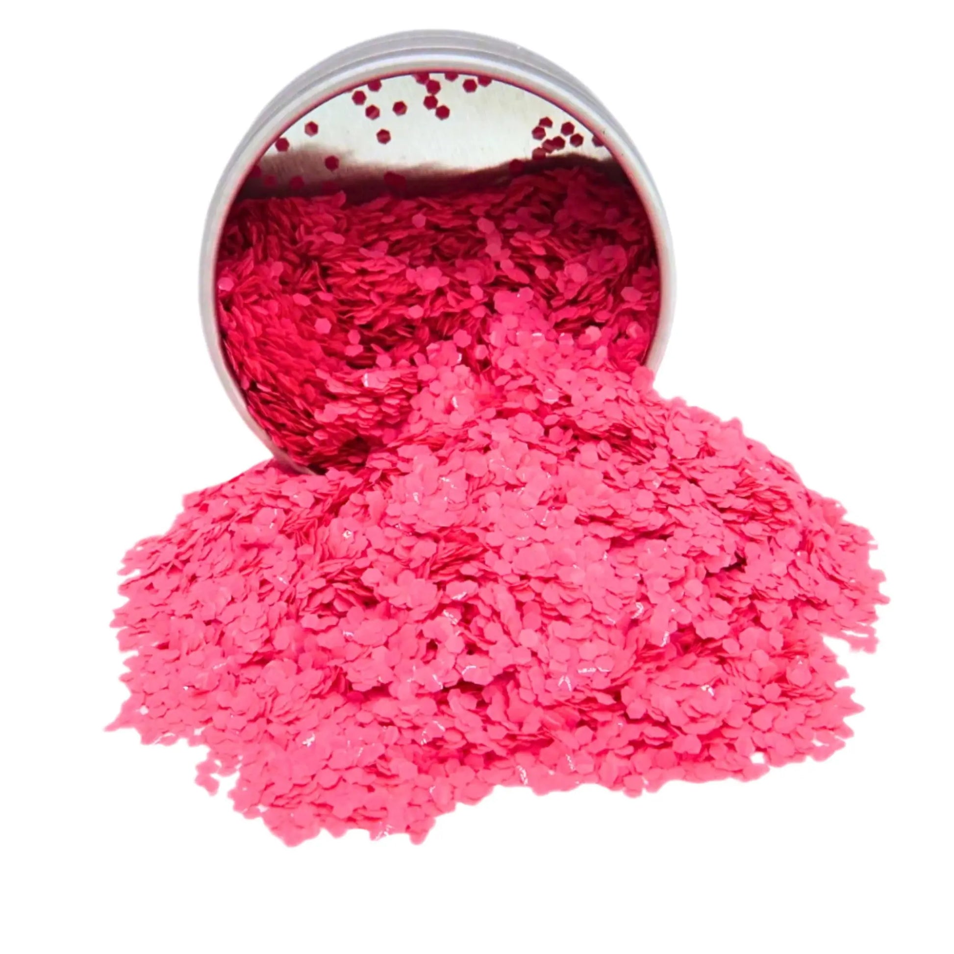 Strawberry Chunky Biodegradable Glitter 6g Pot (B2B) Luminosity Glitter