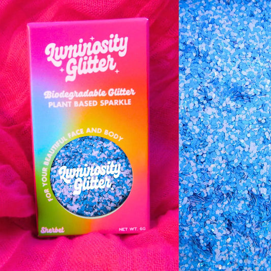 Tranquility Chunky Biodegradable Glitter Blend 6g Pot (B2B) Luminosity Glitter