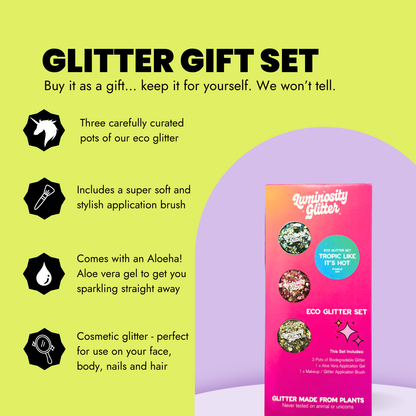 Tropic Like It's Hot Festival Glitter Set