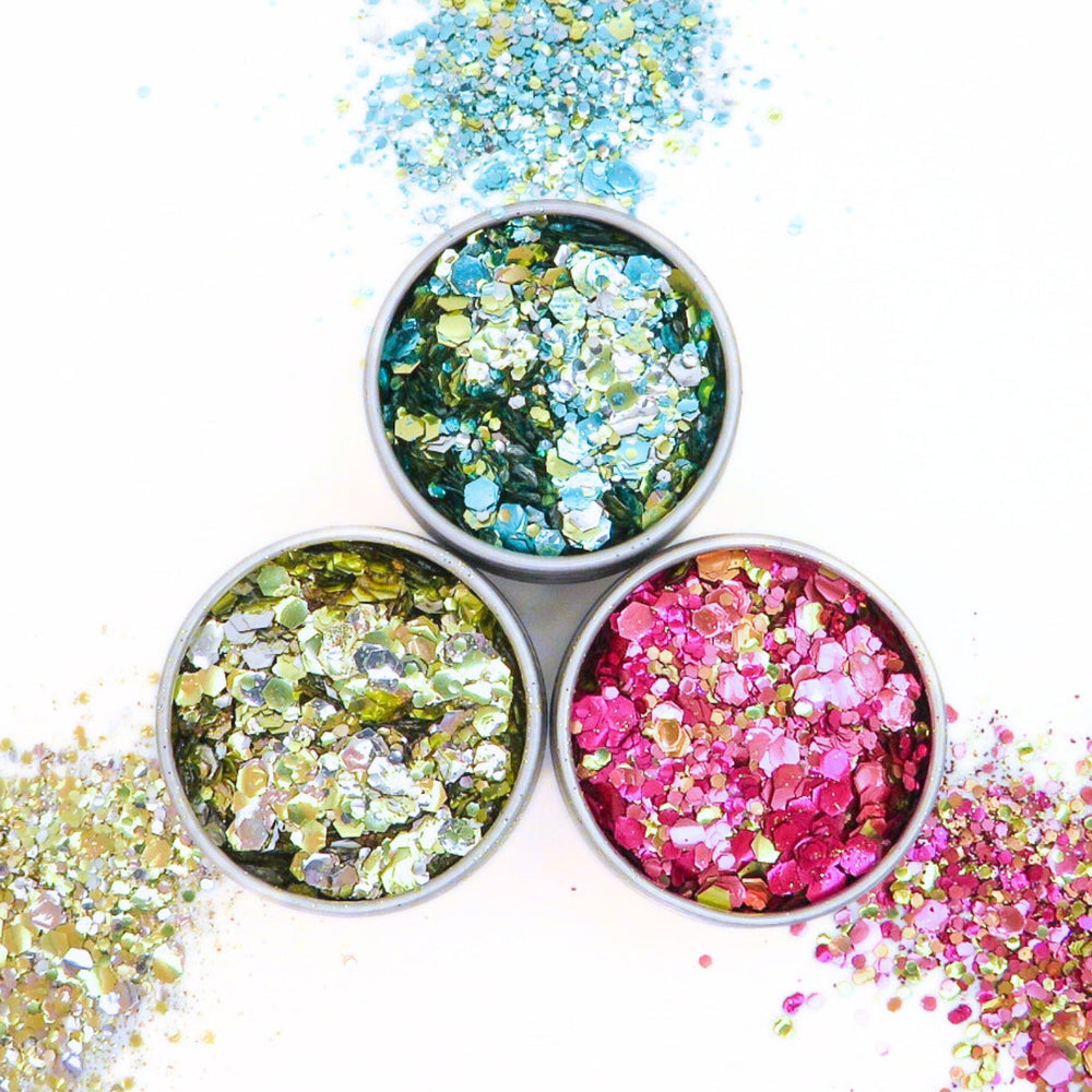 Tropic Like It's Hot Eco Glitter Set Luminosity Glitter