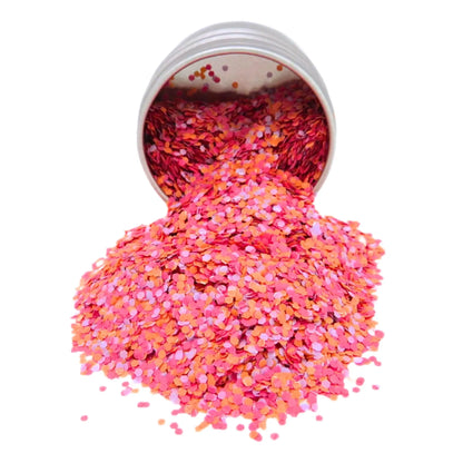 Tropical Sands Chunky Biodegradable Glitter Blend 6g Pot (B2B) Luminosity Glitter